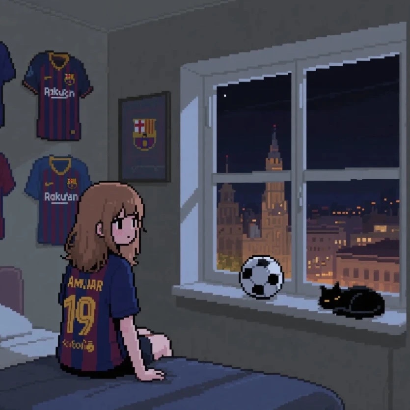 足球像素风头像